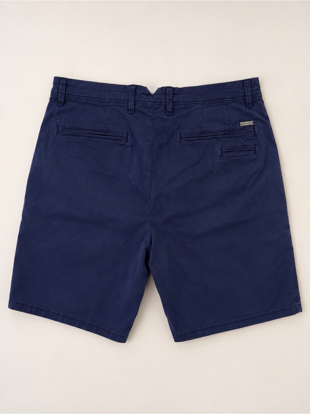 Rodd & Gunn Navy Blue Chino Shorts Men’s 32 Custom Fit Stretch Cotton - Picture 2 of 5